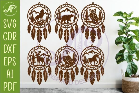 Animal Dreamcatcher Laser Cut Bundle