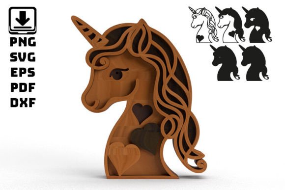 Cute UNICORN Layered 3D: A Practical Guide to Digital Crafting Success