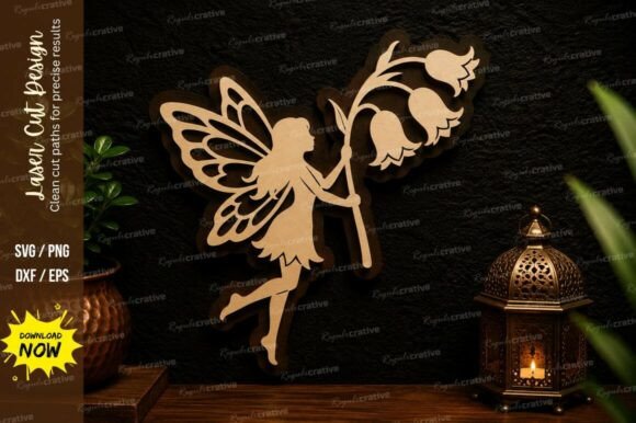 Mastering the Fairy Flower Laser Cut Svg Design for Precision Crafting