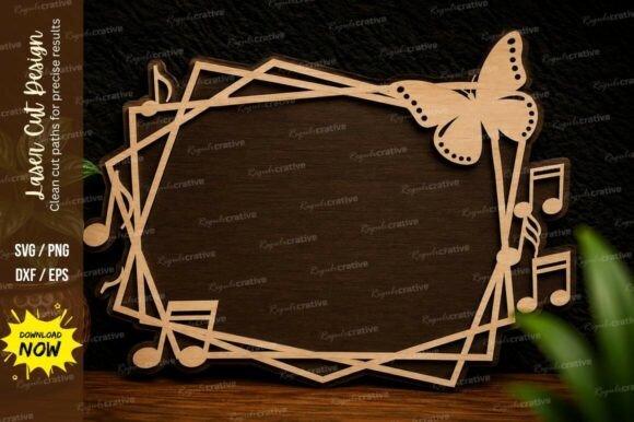 Music Note Frame Laser Cut SVG Design: A Practical Guide for Makers