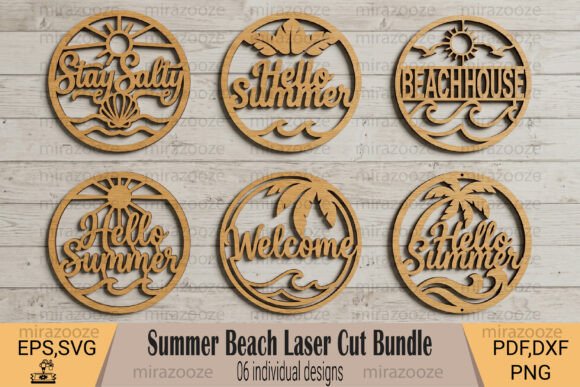Summer Beach Laser Cut Bundle: A Guide to Coastal Crafting