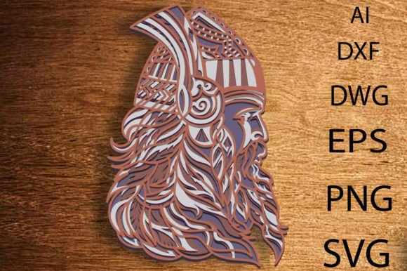 Viking Warrior Multilayer SVG: A Guide for Crafters and Designers